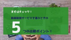 まずはチェック!洋画好きが動画配信サービス(VOD)を選ぶ5つの比較ポイント