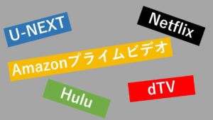 『動画配信サービス徹底比較』5社から選べば大丈夫