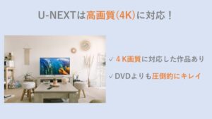 強み⑤:DVDよりも画質がきれい!4Kにも対応