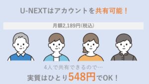 強み⑥:4アカウント作成すれば実質500円/人